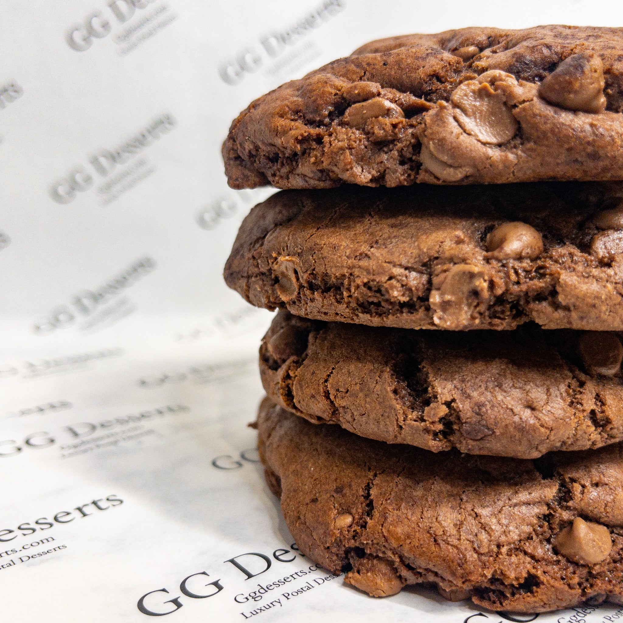 4 Thick New York Triple-Choc Filled Cookies PREORDER